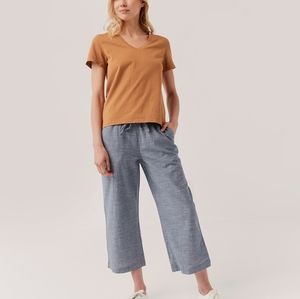 Pact chambray pants